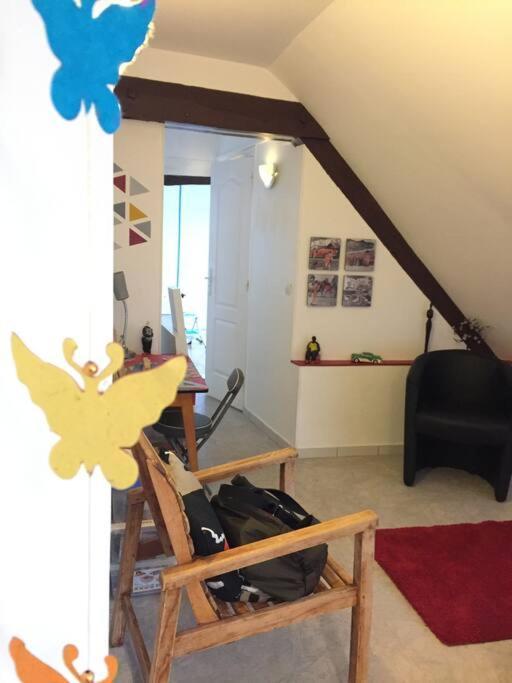 Logement Cosy Et Lumineux 오세르 외부 사진